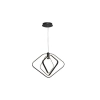 Lampa wisząca LED Mesto 39W 47x35cm 4000K czarny.