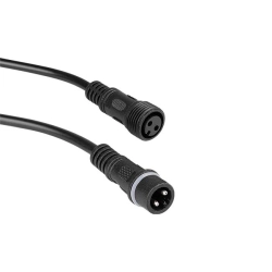 Girlanda LED 24V 10m 10x E27 IP44 czarna do ogrodu i altany