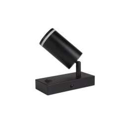 Kinkiet LED GU10 35W czarny mat 60x140x165mm IP20 do czytania — zdjęcie 3