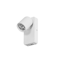 kinkiet LED do czytania 35W biały IP20 z USB A+C