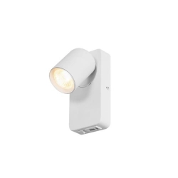 kinkiet LED do czytania 35W biały IP20 z USB A+C — zdjęcie 2