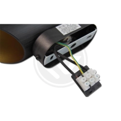 Kinkiet LED G9 7W czarny IP20 do wnętrz