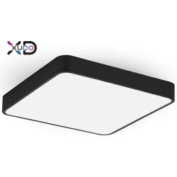 Plafon LED 54W 3000-6500K czarny 40cm do wnętrz