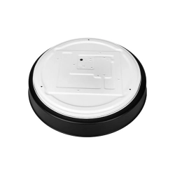 Plafon LED 54W 3000-6500K czarny drewno pilot — zdjęcie 4