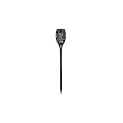 Lampa LED solarna 0,72W 3000K IP44 czarna 51cm z czujnikiem zmierzchu do ogrodu i altany
