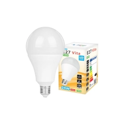 Żarówka LED E27 24W 2700K ciepła barwa IP20 do wnętrz