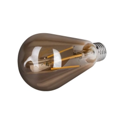 Żarówka LED E27 10W 2200K dymiona IP20 filament