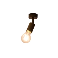 Kinkiet LED E27 35W czarny ruchomy do wnętrz — zdjęcie 2