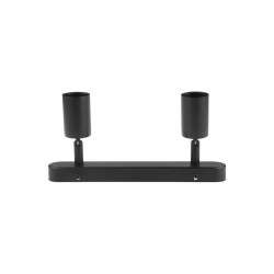 Kinkiet LED E27 2x35W czarny ruchomy do wnętrz