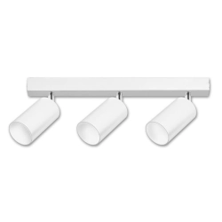 Kinkiet LED GU10 3x35W biały ruchomy IP20 do wnętrz