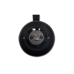 Kinkiet LED GU10 35W czarny mat ruchomy IP20 do wnętrz — zdjęcie 3