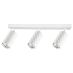 Kinkiet LED 3xGU10 35W biały ruchomy IP20 do wnętrz