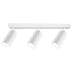Kinkiet LED 3xGU10 35W biały ruchomy IP20 do wnętrz — zdjęcie 2