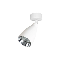Kinkiet LED GU10 35W biały chrom ruchomy IP20 do wnętrz