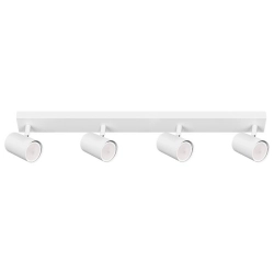 Kinkiet LED GU10 4x30W biały ruchomy IP20 do wnętrz