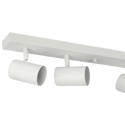 Kinkiet LED GU10 6x30W biały ruchomy do wnętrz IP20 — zdjęcie 2