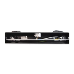 Kinkiet LED GU10 2x35W czarny ruchomy IP20 do wnętrz — zdjęcie 2
