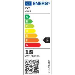 kinkiet led 18W 4000K IP20 złoty 63cm do wnętrz — zdjęcie 2