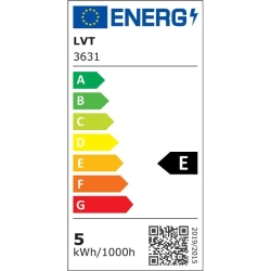 Kinkiet LED 5W 4000K IP20 czarny mat do wnętrz — zdjęcie 3