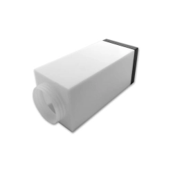 Lampa ogrodowa LED E27 20W IP44 czarna 65cm do ogrodu i altany