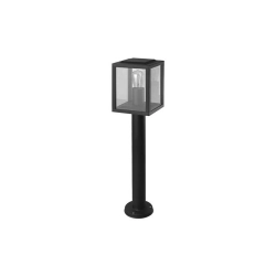 Lampa ogrodowa LED E27 18W IP44 czarna 60cm stojąca do ogrodu i altany