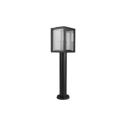 Lampa ogrodowa LED E27 18W IP44 czarna 60cm stojąca do ogrodu i altany