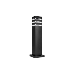 Lampa ogrodowa LED E27 60W IP54 czarna 50cm stojąca do ogrodu i altany
