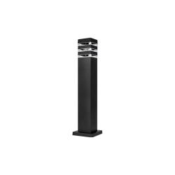 Lampa ogrodowa stojąca LED E27 60W IP54 czarna 61cm do ogrodu i altany