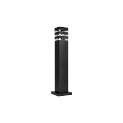 Lampa ogrodowa stojąca LED E27 60W IP54 czarna 61cm do ogrodu i altany