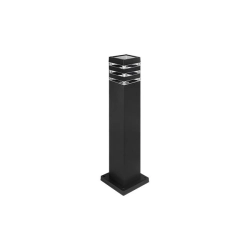 Lampa ogrodowa stojąca LED E27 60W IP54 czarna 61cm do ogrodu i altany