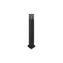 Lampa ogrodowa LED E27 60W IP54 czarna 80cm stojąca do ogrodu i altany