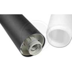 Lampa ogrodowa LED E27 20W IP44 czarna 45cm do ogrodu i altany — zdjęcie 4