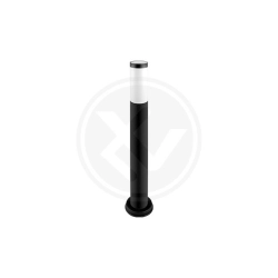 Lampa ogrodowa LED E27 20W IP44 czarna 65cm do ogrodu i altany