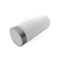 Lampa ogrodowa LED E27 20W IP44 srebrna 90cm do ogrodu i altany
