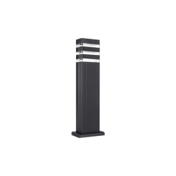 Lampa ogrodowa LED GU10 35W IP44 RAL7021 50cm stojąca do ogrodu i altany