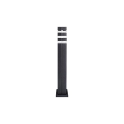 Lampa ogrodowa LED GU10 35W IP44 RAL7021 50cm stojąca do ogrodu i altany