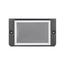 Lampa ogrodowa LED GU10 35W IP44 RAL7021 50cm stojąca do ogrodu i altany