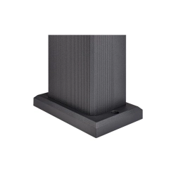Lampa ogrodowa LED GU10 35W IP44 RAL7021 80cm stojąca do ogrodu i altany