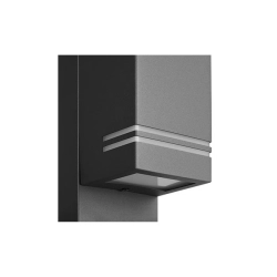 Lampa ogrodowa LED GU10 35W IP44 czarna 50cm do ogrodu i altany