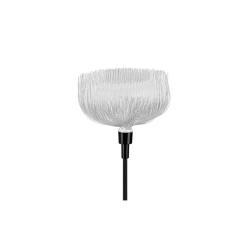 Lampa solarna LED 0.36W 3000K IP44 czarna-srebrna 84cm z czujnikiem zmierzchu do ogrodu i altany