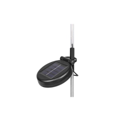 Lampa LED solarna 0.36W RGB IP44 77cm z czujnikiem do ogrodu i altany