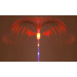 Lampa LED solarna 0.36W RGB IP44 77cm z czujnikiem do ogrodu i altany