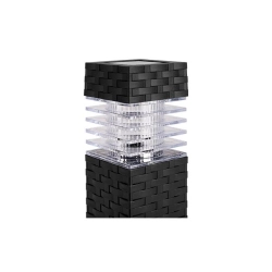 Lampa solarna LED 0,06W 3000K IP44 czarna 39,5cm do ogrodu i altany