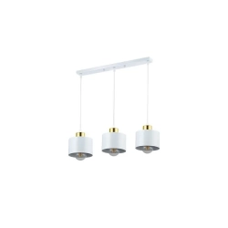 Oprawa wisząca LED E27 3x35W biało-złota 50cm do wnętrz