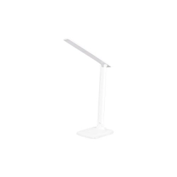 Lampa biurkowa LED 9W 4500K IP20 biała z dotykowym ściemnianiem
