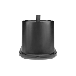 Lampa biurkowa LED 3W 3000-6000K czarna z ładowarką QI
