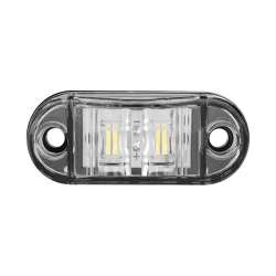 Lampa obrysowa LED 2,5W 6000K IP67 biała 65x28x16mm do garażu i warsztatu — zdjęcie 2