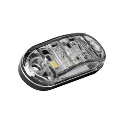 Lampa obrysowa LED 2,5W 6000K IP67 biała 65x28x16mm do garażu i warsztatu — zdjęcie 3