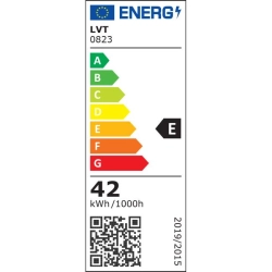 Oprawa LED 42W 4500K IP65 czarna 120cm do elewacji i fasady — zdjęcie 3