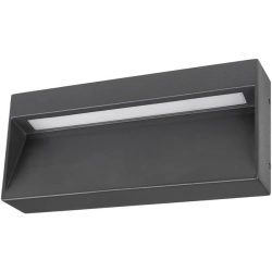 Oprawa LED 6W 4000K IP54 RAL7021 do wejścia i na schody